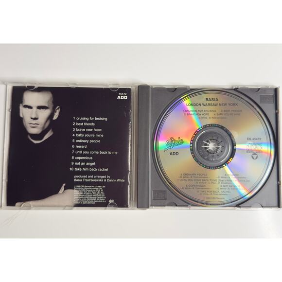 Basia – London Warsaw New York (1989) CD | Epic Records | Jazz Pop Vocal Album - Picture 3 of 7